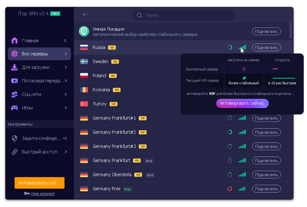 Скачать бесплатно программу Itop Vpn на PC